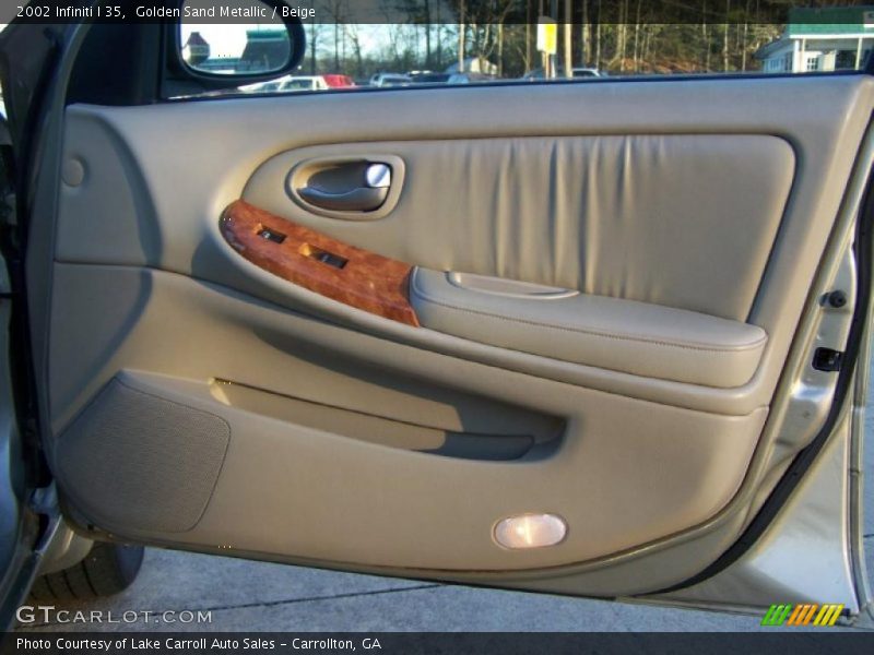 Golden Sand Metallic / Beige 2002 Infiniti I 35