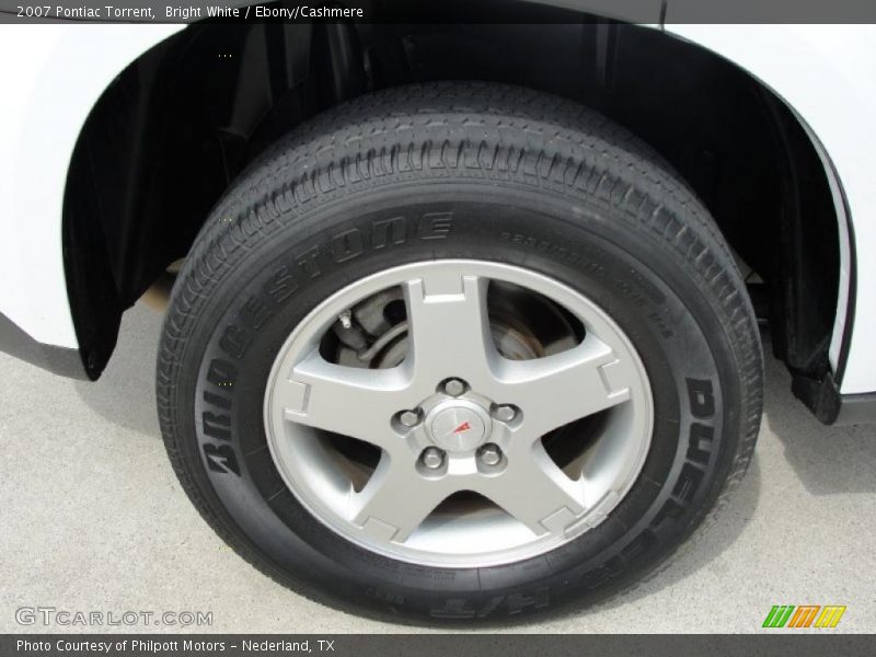 Bright White / Ebony/Cashmere 2007 Pontiac Torrent
