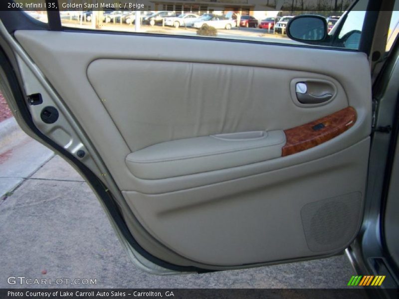 Golden Sand Metallic / Beige 2002 Infiniti I 35