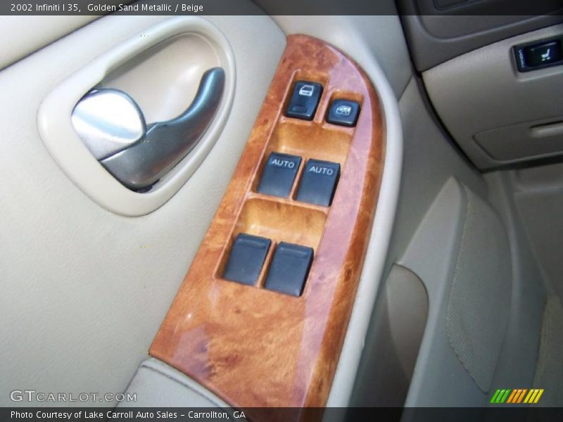 Golden Sand Metallic / Beige 2002 Infiniti I 35