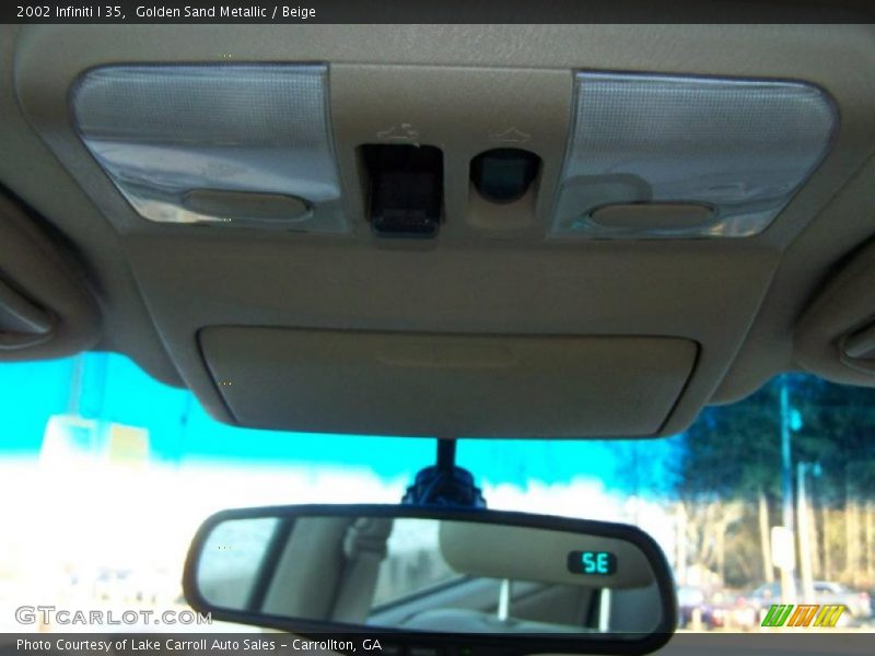 Golden Sand Metallic / Beige 2002 Infiniti I 35