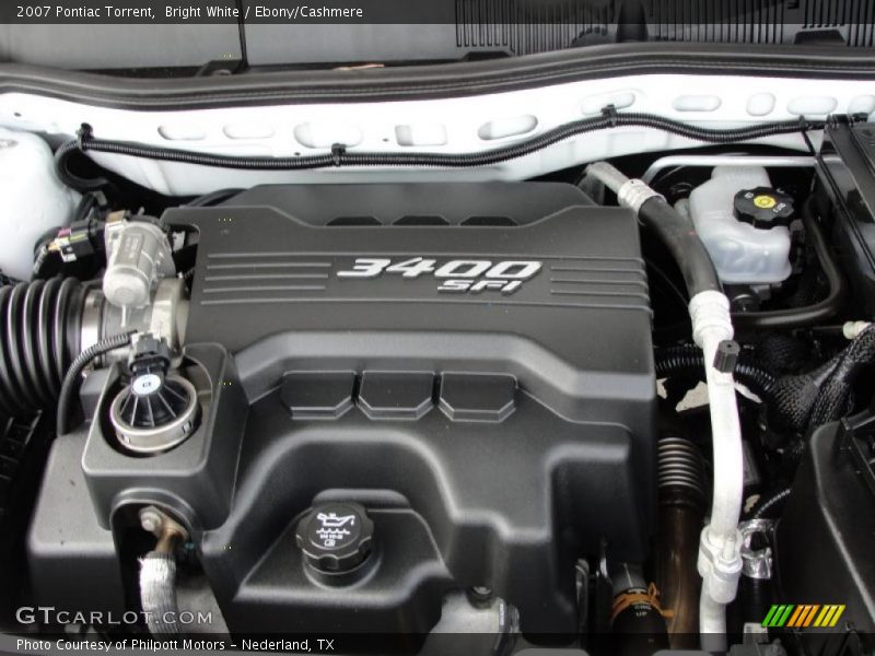 Bright White / Ebony/Cashmere 2007 Pontiac Torrent