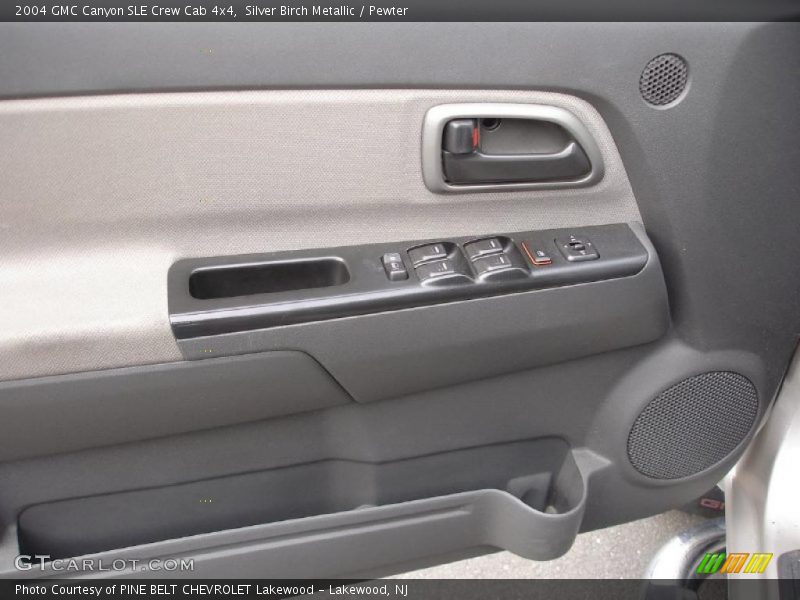 Silver Birch Metallic / Pewter 2004 GMC Canyon SLE Crew Cab 4x4