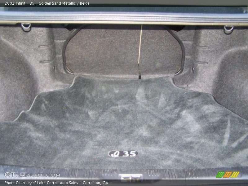 Golden Sand Metallic / Beige 2002 Infiniti I 35
