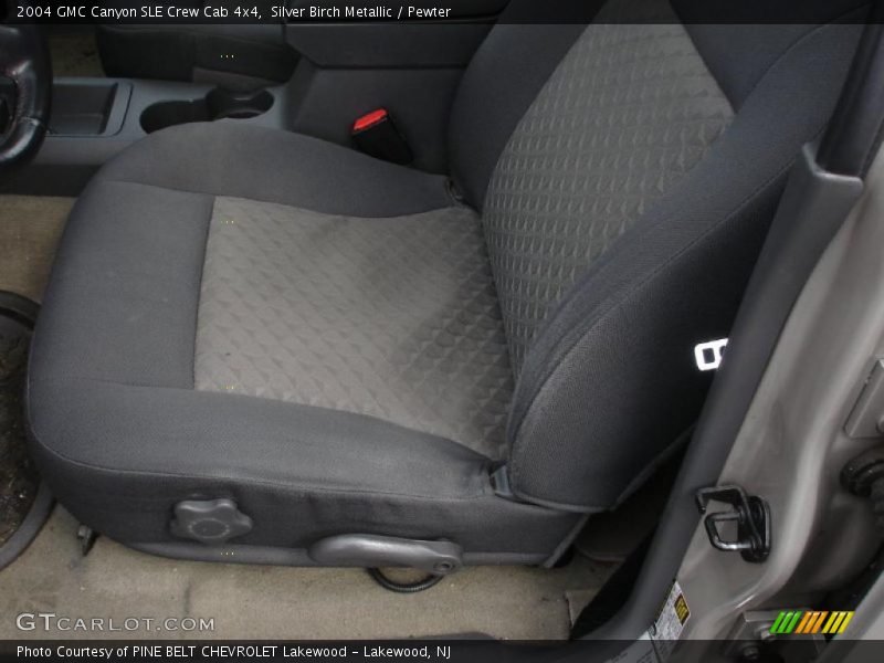 Silver Birch Metallic / Pewter 2004 GMC Canyon SLE Crew Cab 4x4