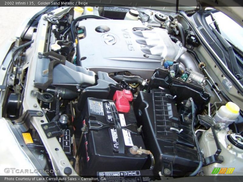 Golden Sand Metallic / Beige 2002 Infiniti I 35