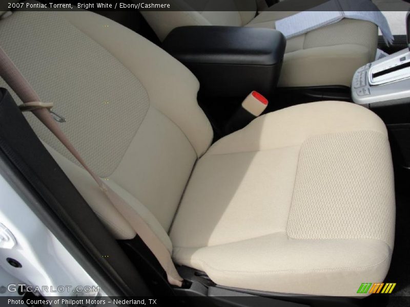 Bright White / Ebony/Cashmere 2007 Pontiac Torrent