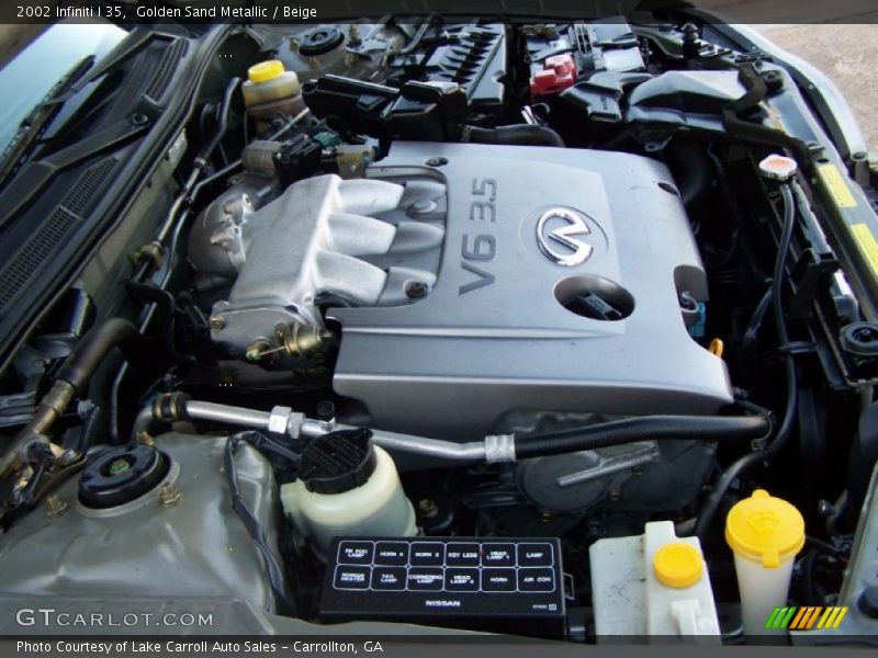 Golden Sand Metallic / Beige 2002 Infiniti I 35