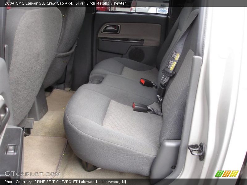 Silver Birch Metallic / Pewter 2004 GMC Canyon SLE Crew Cab 4x4