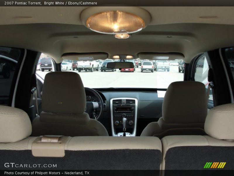 Bright White / Ebony/Cashmere 2007 Pontiac Torrent