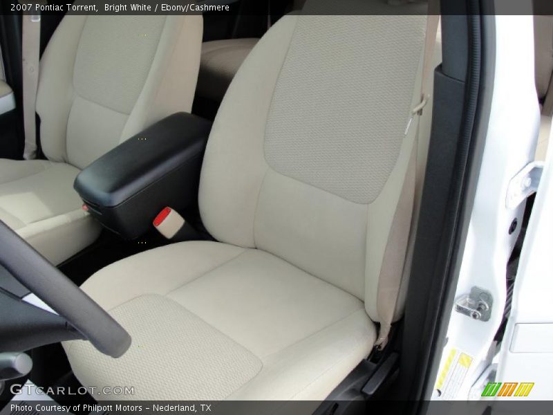 Bright White / Ebony/Cashmere 2007 Pontiac Torrent