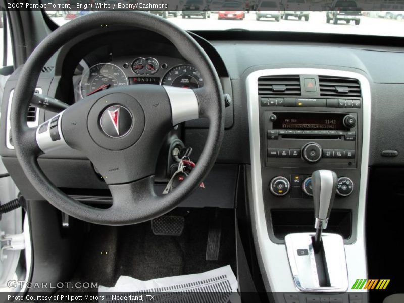 Bright White / Ebony/Cashmere 2007 Pontiac Torrent