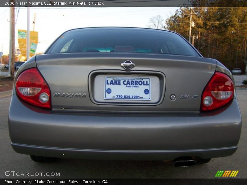 Sterling Mist Metallic / Black 2000 Nissan Maxima GLE