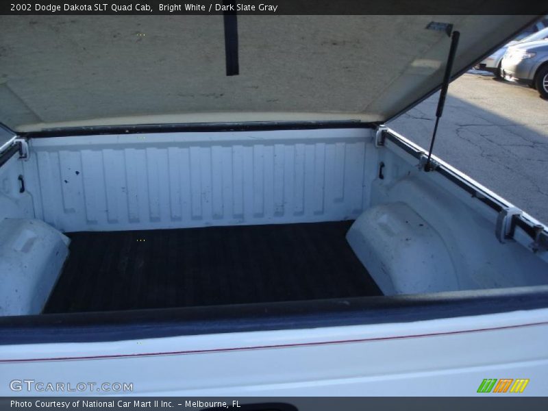Bright White / Dark Slate Gray 2002 Dodge Dakota SLT Quad Cab