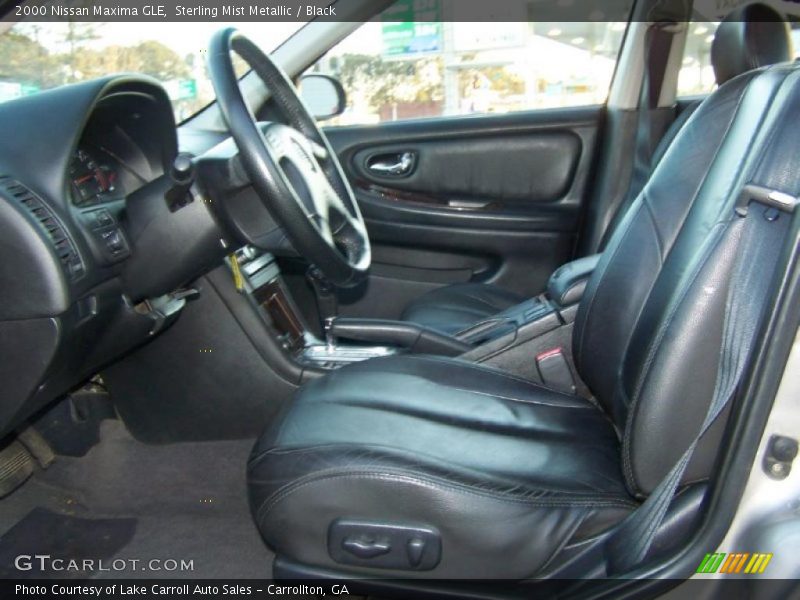 Sterling Mist Metallic / Black 2000 Nissan Maxima GLE