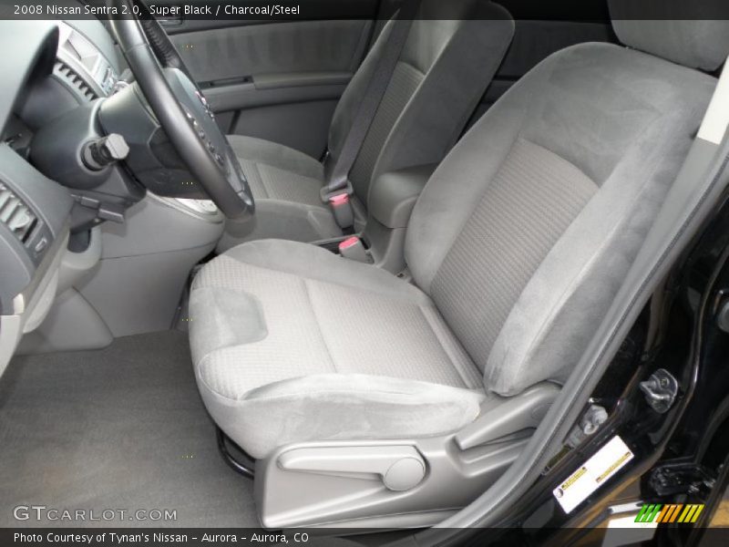 Super Black / Charcoal/Steel 2008 Nissan Sentra 2.0