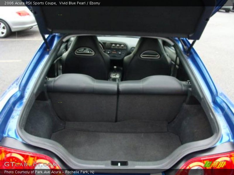 Vivid Blue Pearl / Ebony 2006 Acura RSX Sports Coupe