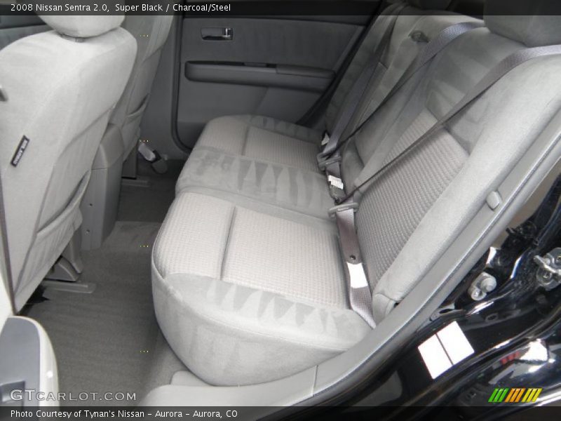Super Black / Charcoal/Steel 2008 Nissan Sentra 2.0