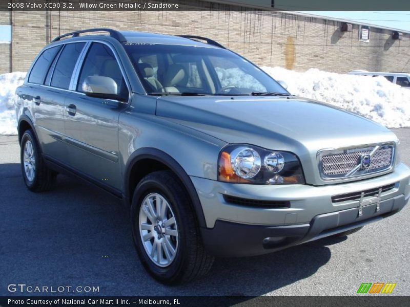 Willow Green Metallic / Sandstone 2008 Volvo XC90 3.2