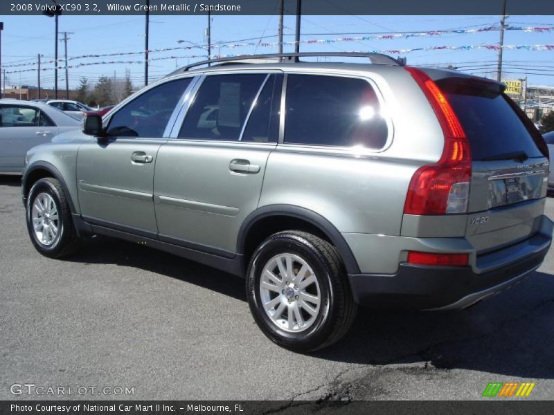 Willow Green Metallic / Sandstone 2008 Volvo XC90 3.2