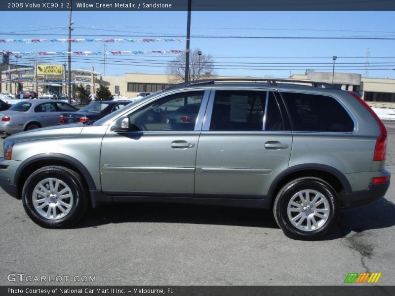 Willow Green Metallic / Sandstone 2008 Volvo XC90 3.2