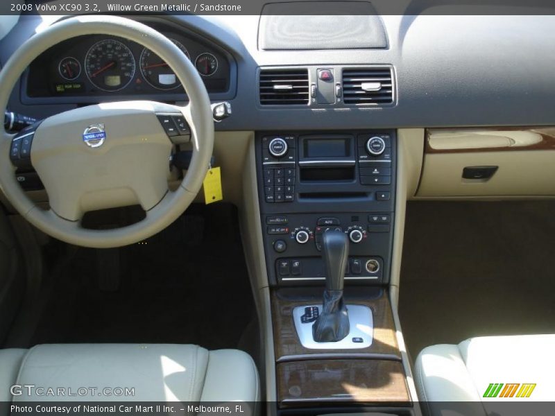 Willow Green Metallic / Sandstone 2008 Volvo XC90 3.2