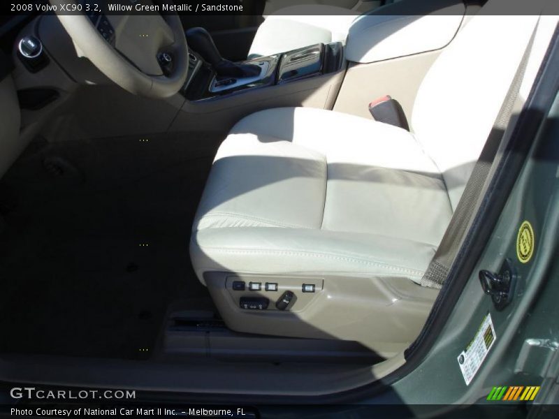 Willow Green Metallic / Sandstone 2008 Volvo XC90 3.2
