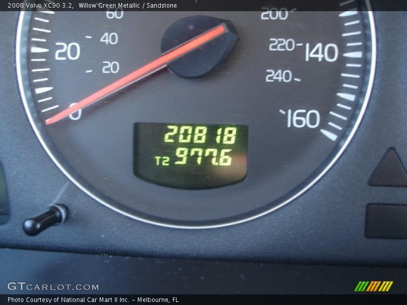 Willow Green Metallic / Sandstone 2008 Volvo XC90 3.2