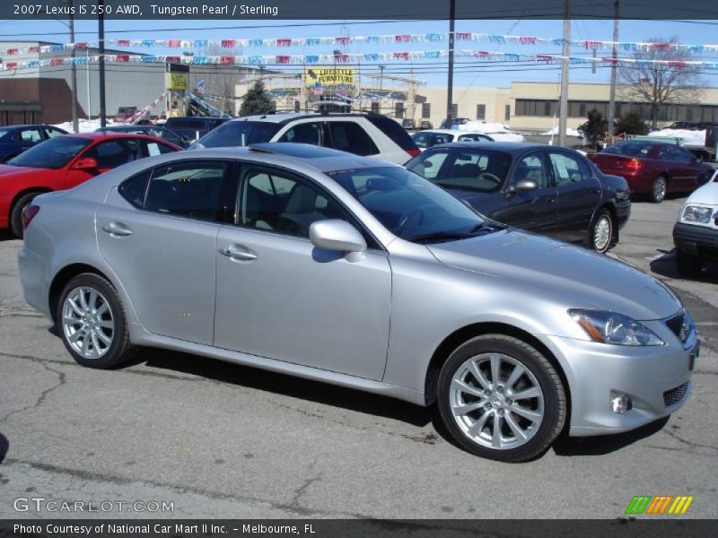 Tungsten Pearl / Sterling 2007 Lexus IS 250 AWD