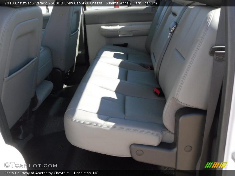 Summit White / Dark Titanium 2010 Chevrolet Silverado 2500HD Crew Cab 4x4 Chassis