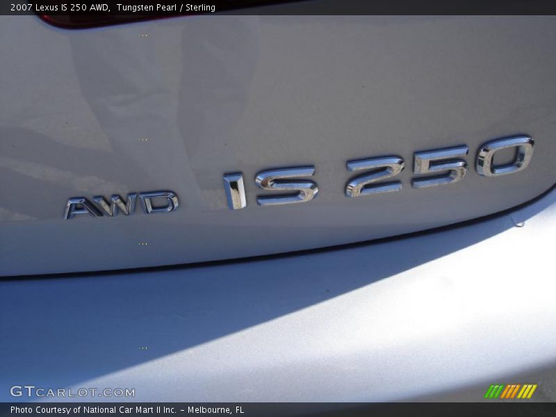 Tungsten Pearl / Sterling 2007 Lexus IS 250 AWD