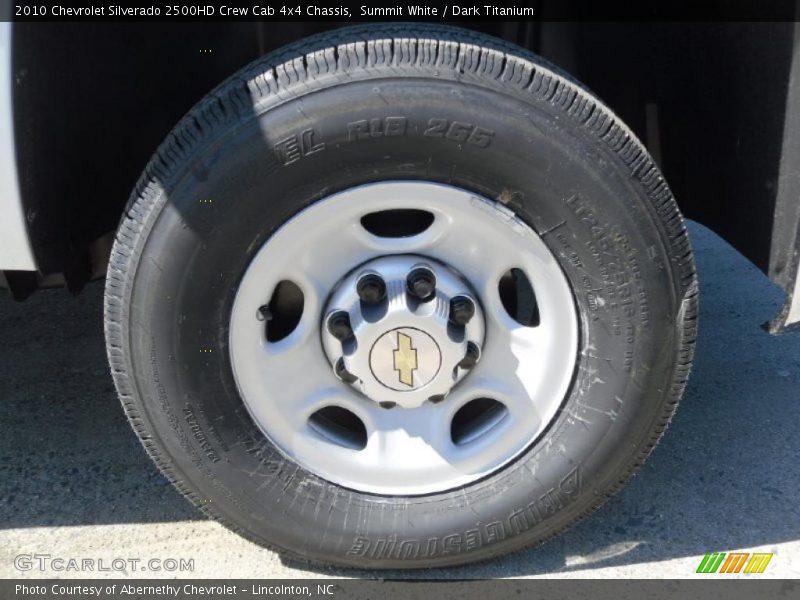 Summit White / Dark Titanium 2010 Chevrolet Silverado 2500HD Crew Cab 4x4 Chassis