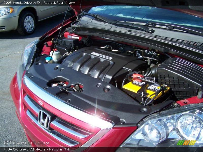 Redrock Pearl / Ivory 2005 Honda Odyssey EX