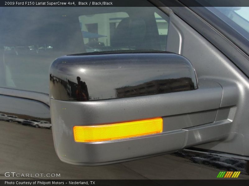 Black / Black/Black 2009 Ford F150 Lariat SuperCrew 4x4