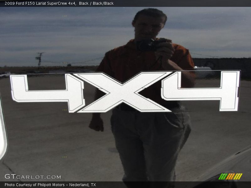 Black / Black/Black 2009 Ford F150 Lariat SuperCrew 4x4