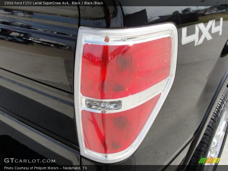 Black / Black/Black 2009 Ford F150 Lariat SuperCrew 4x4