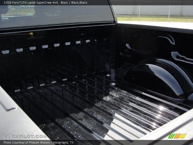 Black / Black/Black 2009 Ford F150 Lariat SuperCrew 4x4