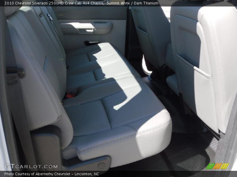 Summit White / Dark Titanium 2010 Chevrolet Silverado 2500HD Crew Cab 4x4 Chassis