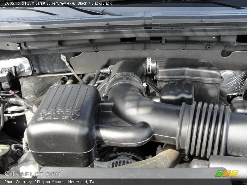 Black / Black/Black 2009 Ford F150 Lariat SuperCrew 4x4