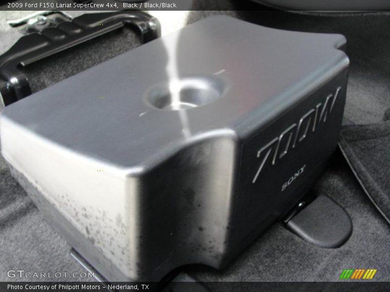 Black / Black/Black 2009 Ford F150 Lariat SuperCrew 4x4