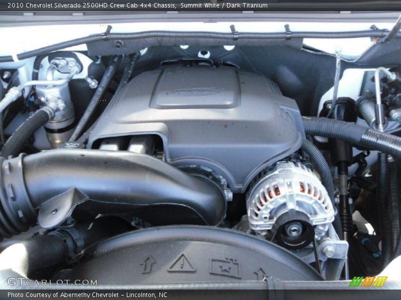 Summit White / Dark Titanium 2010 Chevrolet Silverado 2500HD Crew Cab 4x4 Chassis