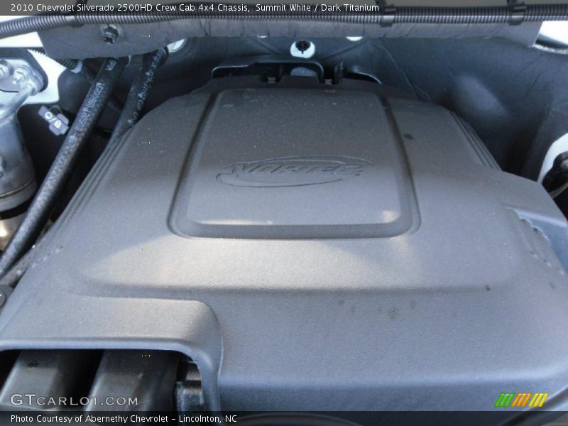 Summit White / Dark Titanium 2010 Chevrolet Silverado 2500HD Crew Cab 4x4 Chassis