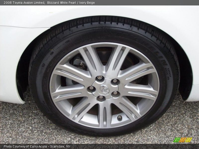 Blizzard White Pearl / Ivory Beige 2008 Toyota Avalon Limited