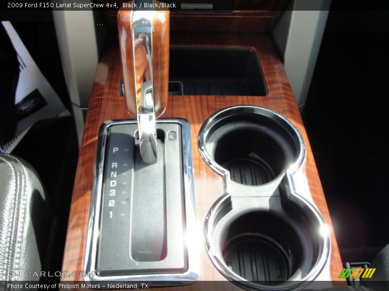 Black / Black/Black 2009 Ford F150 Lariat SuperCrew 4x4