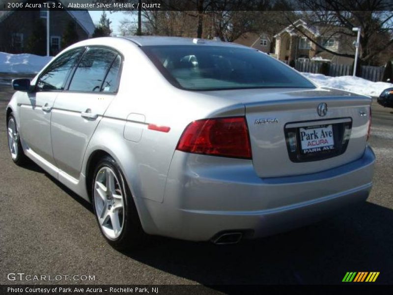 Alabaster Silver Metallic / Quartz 2006 Acura TL 3.2