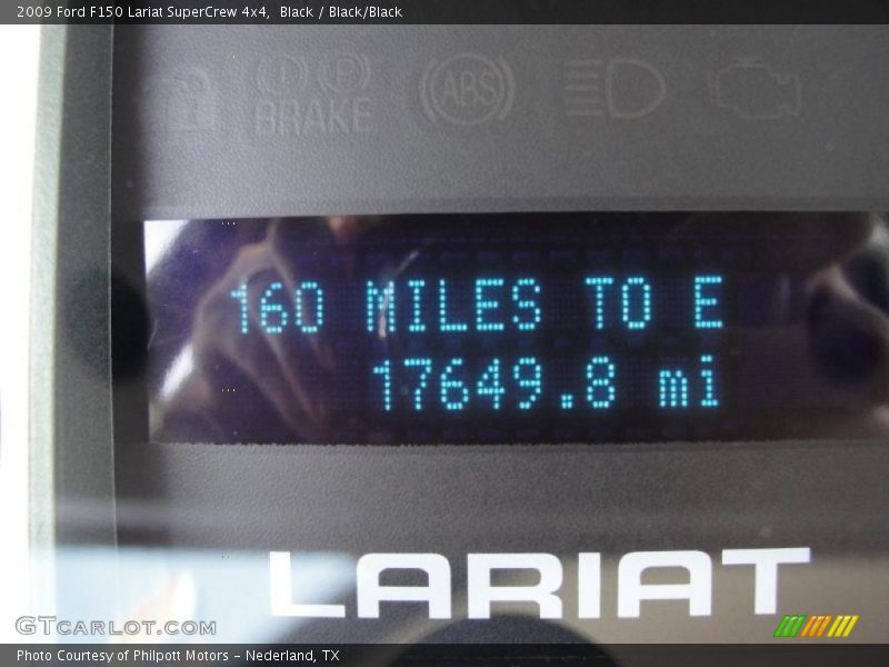 Black / Black/Black 2009 Ford F150 Lariat SuperCrew 4x4