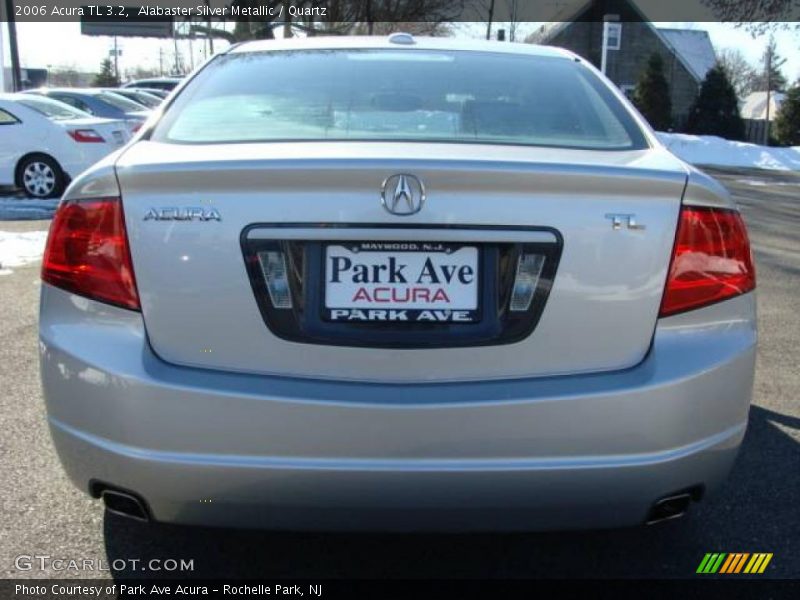 Alabaster Silver Metallic / Quartz 2006 Acura TL 3.2