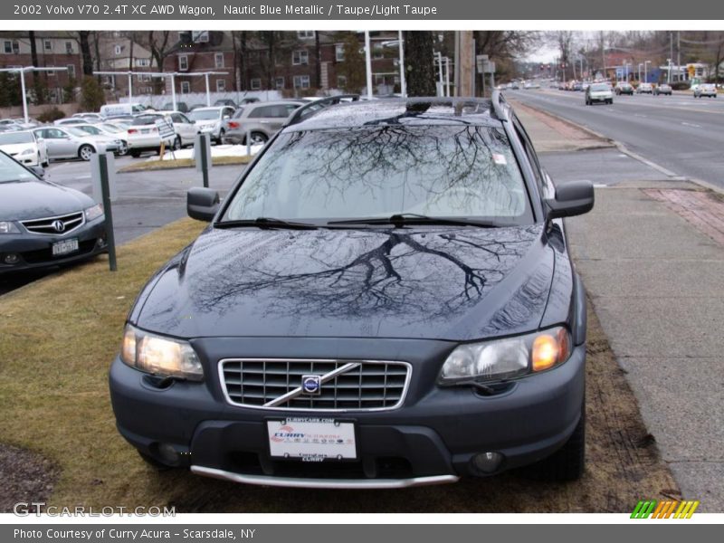Nautic Blue Metallic / Taupe/Light Taupe 2002 Volvo V70 2.4T XC AWD Wagon