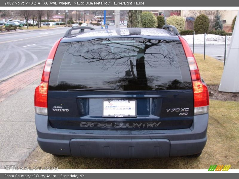 Nautic Blue Metallic / Taupe/Light Taupe 2002 Volvo V70 2.4T XC AWD Wagon