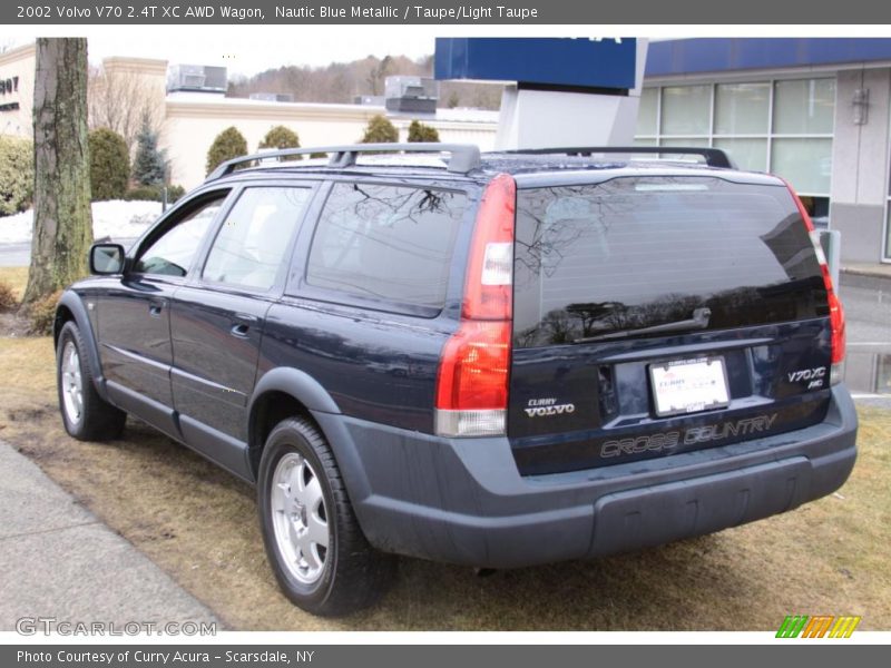 Nautic Blue Metallic / Taupe/Light Taupe 2002 Volvo V70 2.4T XC AWD Wagon